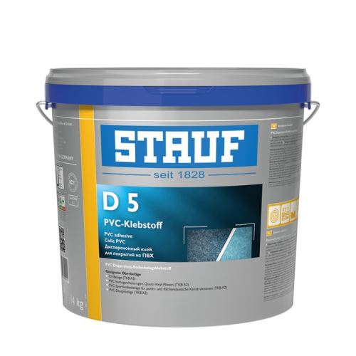 STAUF D 5 Disperzní lepidlo na mokré lepení pro PVC a LVT šedá, 14 kg