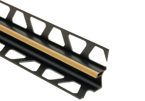 Schlüter-DILEX-EKE lišta pro koutové spáry, PVC světle béžová, v: 9 mm, v2: 8 mm, d: 2,5 m