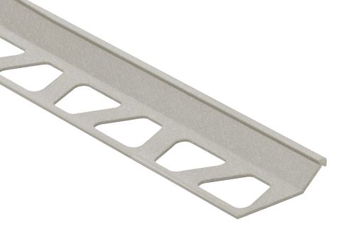 Schlüter-FINEC-TS ukonč. lišta pro kam. roh, kom. strukt. béžovošedá, v: 11 mm, d: 2,5 m
