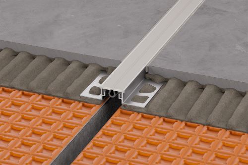 Schlüter-DILEX-AKSBT obj. dilat. lišta, kom. grafit. černá, v: 10 mm, š: 20 mm, d: 2,5 m
