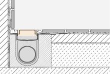 Schlüter-KERDI-LINE-B rošt žlabu, nerez kartáč V2A, v: 19 mm, d: 1,7 m (3)