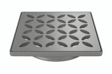 Schlüter-KERDI-DRAIN rošt, šedá, 10x10 cm, D5, 1 ks Schlüter-KERDI-DRAIN rošt, šedá, 10x10 cm, D5, 1 ks