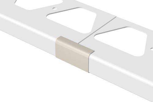 Schlüter-BARA-RW spojka k balkonové liště, hliník komaxit šedá metalíza, v: 25 mm, 1 ks