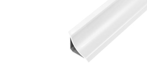 VP2/1 vaňová lišta samolepiaca ACARA, PVC briliant biela, 20 mm, 1,85 m