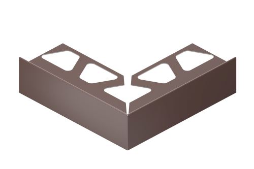 Schlüter-BARA-RT vnější růžek 90 st., hliník kom. šedá metalíza, v: 30 mm, v2: 35 mm, 1 ks