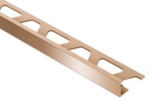 Schlüter-SCHIENE-AKG ukončovací lišta "L", hliník elox měď lesk, v: 8 mm, d: 2,5 m Schlüter-SCHIENE-AKG ukončovací lišta "L", hliník elox měď lesk, v: 8 mm, d: 2,5 m