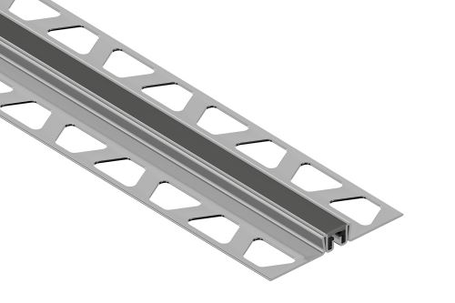 Schlüter-DILEX-EKSN lišta pro obvodové spáry, tmavý antracit V2A, v: 16 mm, d: 2,5 m