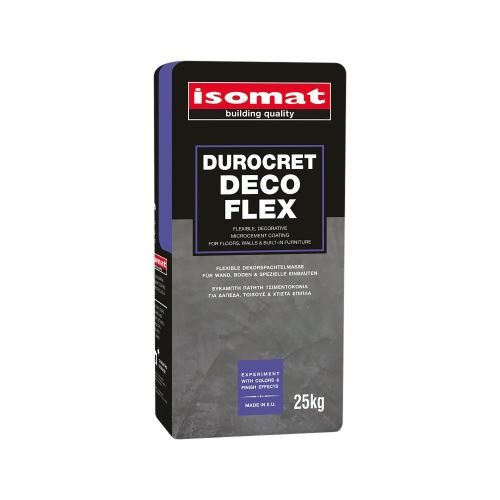 ISOMAT DUROCRET–DECO FLEX mikrocementová stierka dekoratívna flexibilná