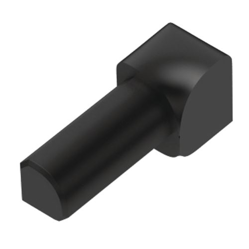 Schlüter-RONDEC-PRO vnitřní růžek k ukonč. liště "C", PVC grafitově černá, v: 10 mm, 1 ks