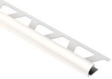 Schlüter-RONDEC-AC ukončovací lišta "C", hliník komaxit bílá, v: 12,5 mm, d: 2,5 m