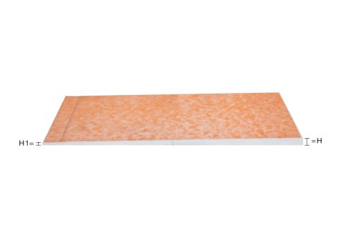 Schlüter-KERDI-SHOWER-LTS spádová deska do sprchy, v: 60 mm, 1 ks