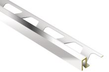 Schlüter-DECO-MC ukončovací lišta, mosaz chromovaná, v: 9 mm, š: 6 mm, d: 2,5 m
