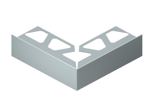 Schlüter-BARA-RT vnější růžek 90 st., hliník kom. šedá metalíza, v: 30 mm, v2: 35 mm, 1 ks