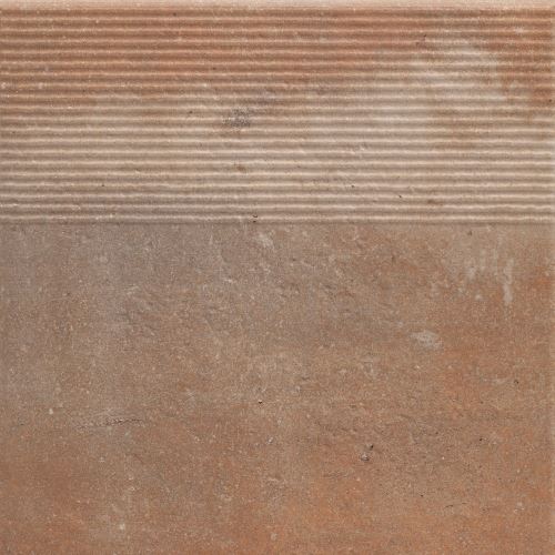 Dlažba Scandiano Rosso, schod. př., 30x30 cm