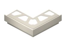 Schlüter-BARA-RAKEG vnější růžek 90 st., hliník komaxit pastelově šedá, v: 4 mm, 1 ks