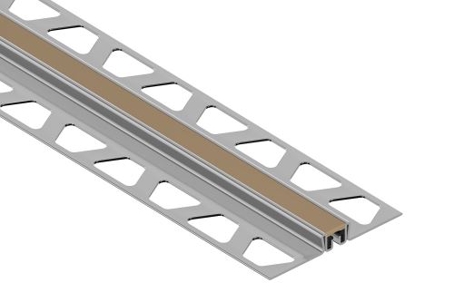 Schlüter-DILEX-EKSN lišta pro obvodové spáry, světle béžová V4A, v: 11 mm, d: 2,5 m