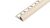 SP15 ukončovací lišta C ACARA, PVC jasmín, 9 mm, 2,5 m