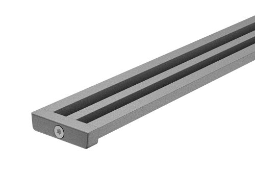 Schlüter-KERDI-LINE-VARIO liniový žlab, šedá, v: 8 mm, d: 1,8 m, D10 Wave 34