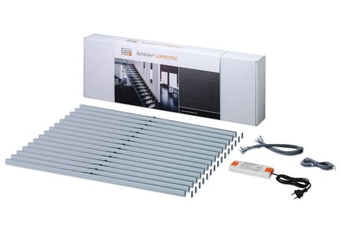 Schlüter-LIPROTEC-PB LED profil, hliník elox přírodní, d: 1 m, SET 15St