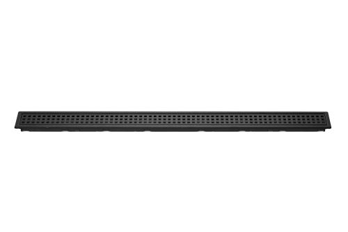 Schlüter-KERDI-LINE-B rošt žlabu, grafitově černá mat, v: 19 mm, d: 1,2 m