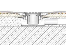 Schlüter-KERDI-SHOWER-TT spádová deska, 960x810 mm, střední odtok, v: 23 mm, 1 ks (2)
