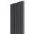 Akustický panel WALL CONCEPT antracit, šedý filc + MDF, 2750x285x21 mm, 0,78 m2