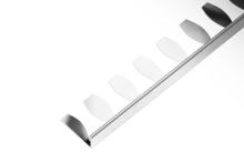 SP1 ohýbací ukončovací lišta L ACARA, nerez V4A kartáč, FLOPPY TRIM, superlesk, 7 mm, 2,5 m
