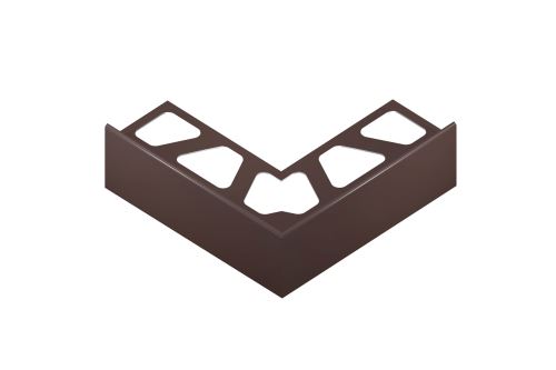 Schlüter-BARA-RTC vněj. růžek 90 st., kom. šedá metalíza, v: 20 mm, v2: 100 mm, 1 ks