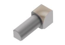 Schlüter-RONDEC-AC vnitřní růžek, hliník komaxit světle béžová, v: 12,5 mm, 1 ks