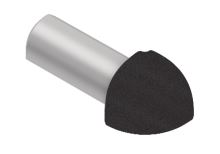 Schlüter-RONDEC-AC vnější růžek, hliník komaxit grafitově černá mat, v: 8 mm, 1 ks Schlüter-RONDEC-AC vnější růžek, hliník komaxit grafitově černá mat, v: 8 mm, 1 ks