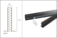 Schlüter-DILEX-DFP dilatační lišta, PE pěna, v: 100 mm, d: 2,5 m (1)