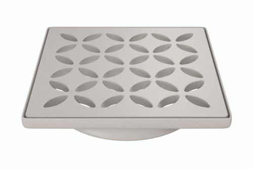Schlüter-KERDI-DRAIN rošt, béžovošedá, 10x10 cm, D5, 1 ks