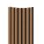 WALL CONCEPT flexi obkladový panel Dub zimní, černý filc + MDF, 2750x285x17 mm, 0,78 m2