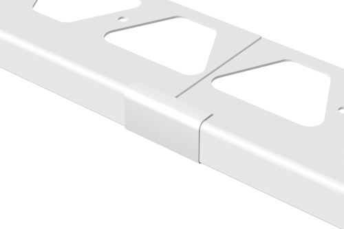 Schlüter-BARA-RW spojka k balkonové liště, hliník komaxit šedá metalíza, v: 25 mm, 1 ks