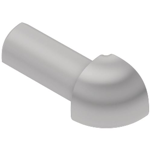 Schlüter-RONDEC-PRO vnější růžek k ukončovací liště "C", PVC světle šedá, v: 8 mm, 1 ks