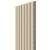 Akustický panel WALL CONCEPT kašmír, šedý filc + MDF, 2750x285x21 mm, 0,78 m2