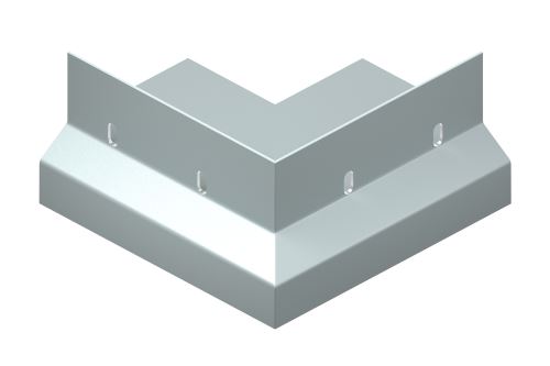 Schlüter-BARA-RKL vnější růžek 90 st., hliník komaxit pastelově šedá, v: 40 mm, 1 ks