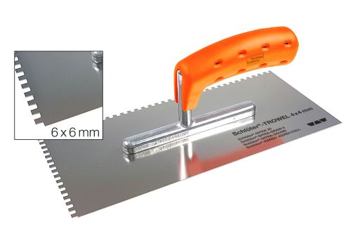 Schlüter-DITRA-Z zubová stěrka, 1 ks, 4x4 mm