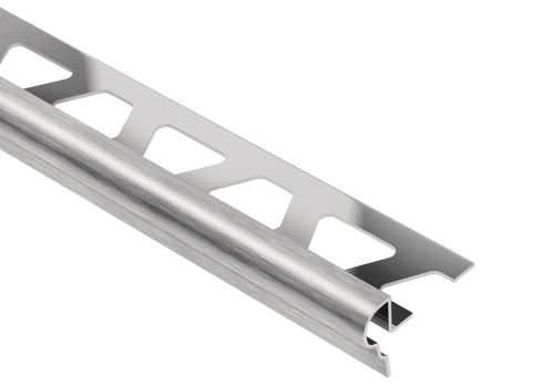 Schlüter-TREP-FL schodová lišta, nerez kartáč V2A, v: 12,5 mm, d: 1,5 m