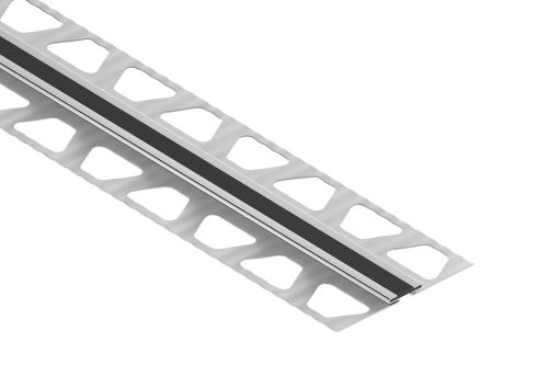 Schlüter-DILEX-EKSB lišta pro obvodové spáry, grafit. černá V2A, v: 6 mm, d: 2,5 m