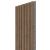 WALL CONCEPT akustický panel Dub Livingstone tabákový, šedý filc + MDF, 2750x285x21 mm, 0,78 m2