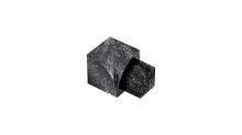 SP14/3 vnitřní růžek k ukončovací liště C, čtvrtoblouk, ACARA, hliník lakovaný antracit, 10 mm, 2 ks SP14/3 vnitřní růžek k ukončovací liště C, čtvrtoblouk, ACARA, hliník lakovaný antracit, 10 mm, 2 ks