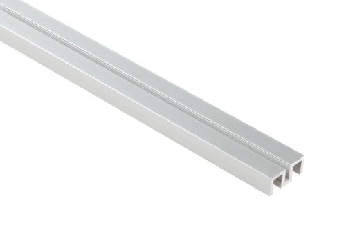 Schlüter-SHOWERPROFILE-WS lišta proti přetékání, elox přír., v: 8 mm, š: 19 mm, d: 2,5 m