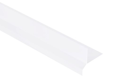 Schlüter-BARA-RKL balkonová lišta, hliník komaxit černohnědá, v: 40 mm, d: 2,5 m