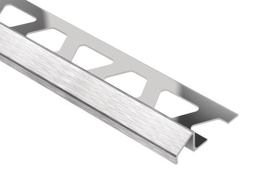 Schlüter-RENO-EBU přechodová lišta, nerez kartáč V2A, v: 12,5 mm, d: 2,5 m