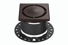 Schlüter-KERDI-DRAIN rošt + rámeček, bronzová, 10x10 cm, D7 Pure, 1 ks Schlüter-KERDI-DRAIN rošt + rámeček, bronzová, 10x10 cm, D7 Pure, 1 ks