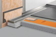 Schlüter-KERDI-LINE liniový žlab, nerez V2A, DN 50, 1 ks, 600 mm svislá (1)