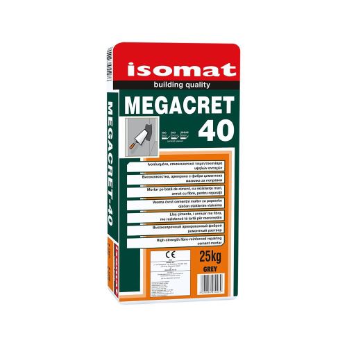 ISOMAT MEGACRET 40 Dvousložková polyuretanová hydroizolační membrána bez rozpouštědel, 25 kg