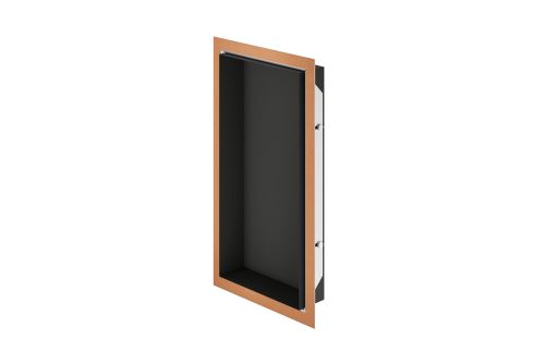 Schlüter-DESIGN-NICHE stěnová nika, hliník komaxit kamenná šedá, 600x300 mm, 1 ks